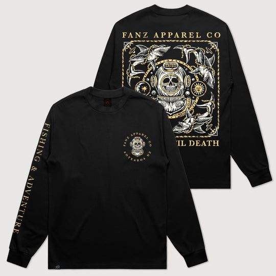 Shark Diver LS Tee