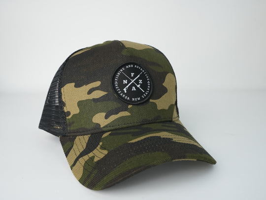 F&A Patch Snapback Hat - Camo