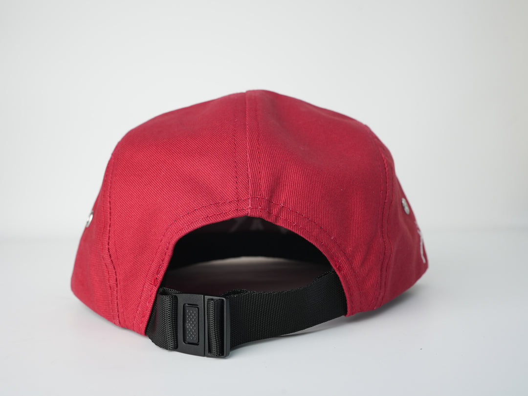 FANZ Crossmark 5 Panel Hat - Red