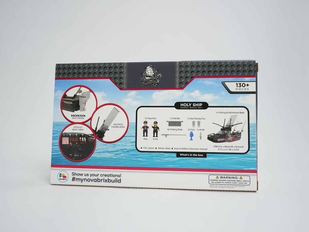 Holy Ship Model Boat - Brick Set