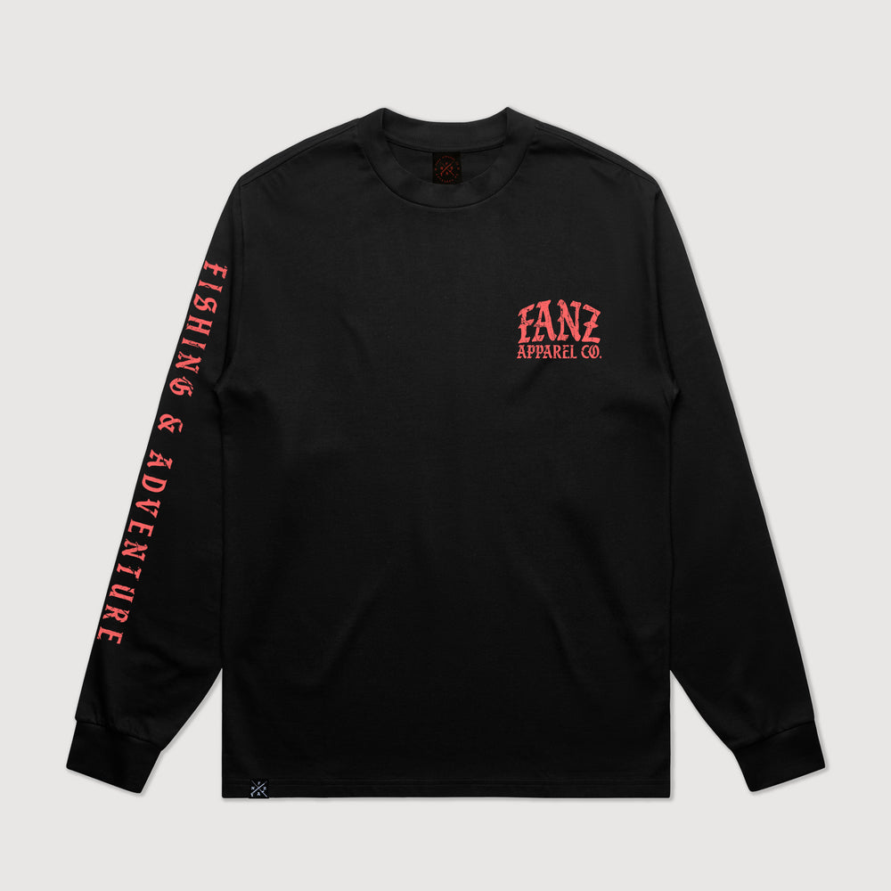 Flower Skull LS Tee