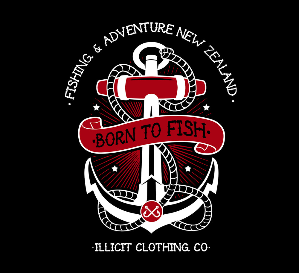 KIDS BORN TO FISH TEE