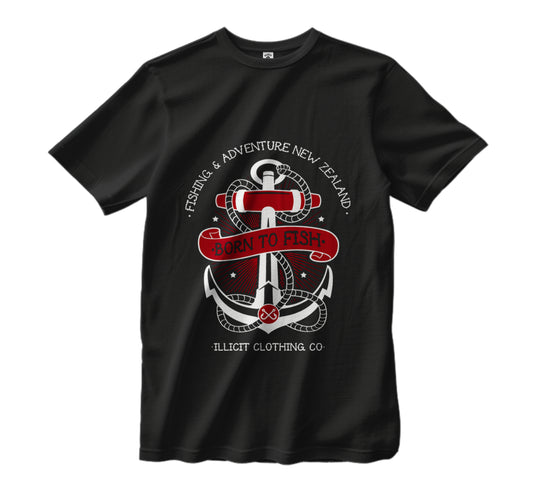 KIDS BORN TO FISH TEE