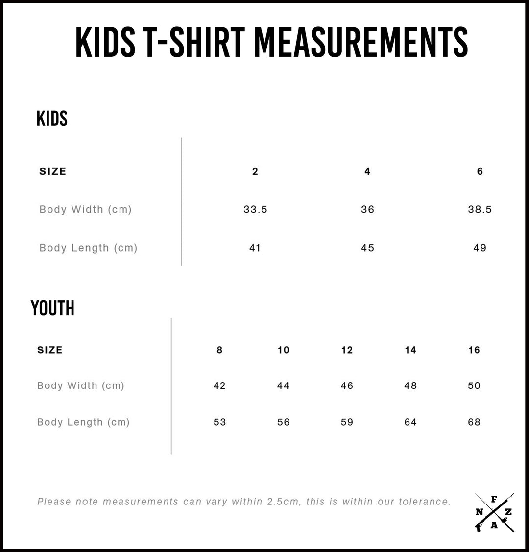 KIDS BORN TO FISH TEE