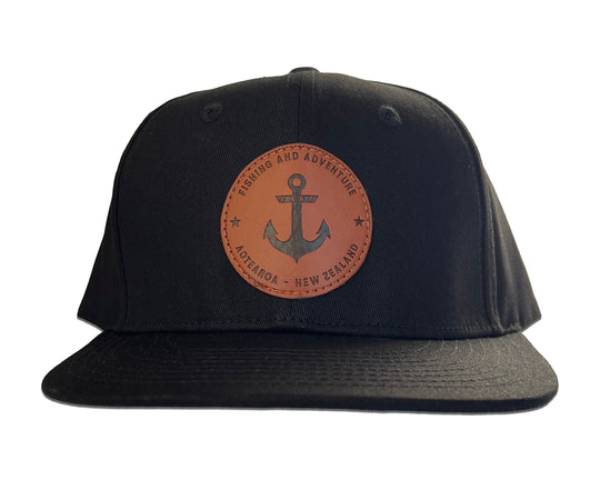 FANZ Leather patch cap