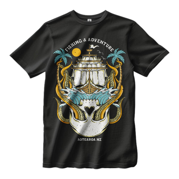 F&A OCTO SKULL TEE