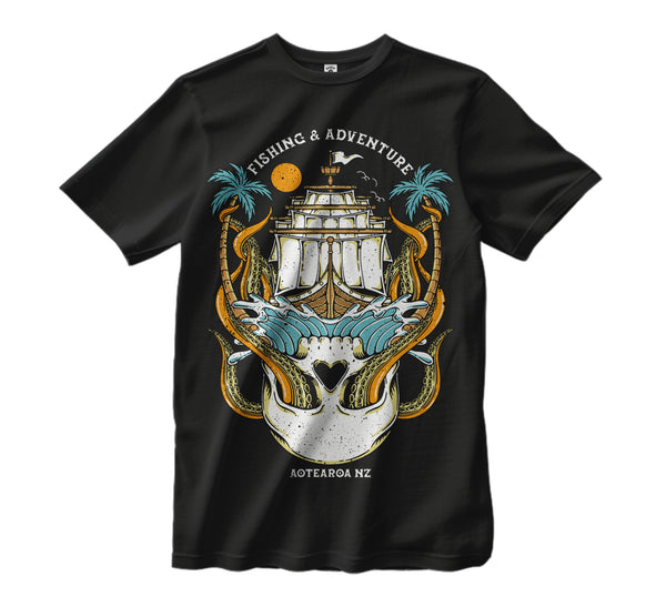 F&A OCTO SKULL TEE
