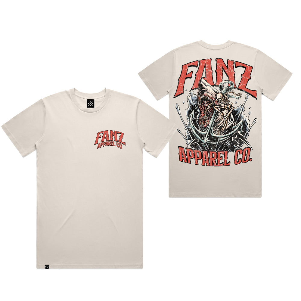 Skeleton V Shark Tee